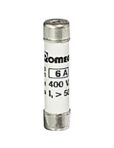 Bticino t1//6 fuses - type fusicolor t1 9x36mm 6a